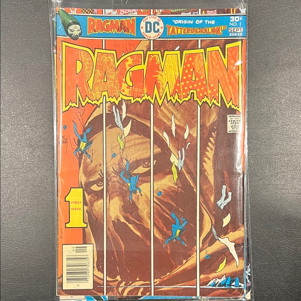 DC Comics Ragman 3 issues including 1st issue - Orange, Blue, Brown